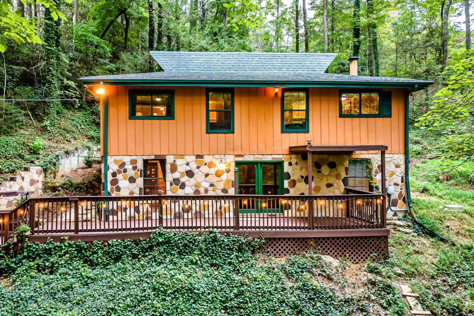 The Eagle'S Nest Mountain Cabin Гатлинбург Экстерьер фото